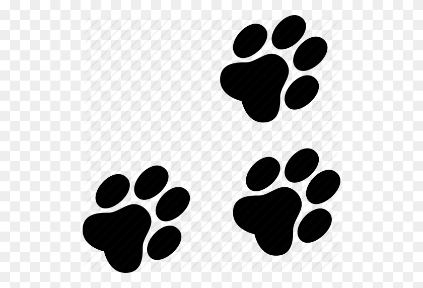 512x512 Logs, Paw, Road, St Trace, Traces, Track, Tracks, Wolf Icon - Wolf Paw PNG