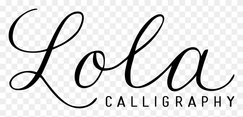1200x530 Lola Calligraphy On Strikingly - Clipart De Caligrafía