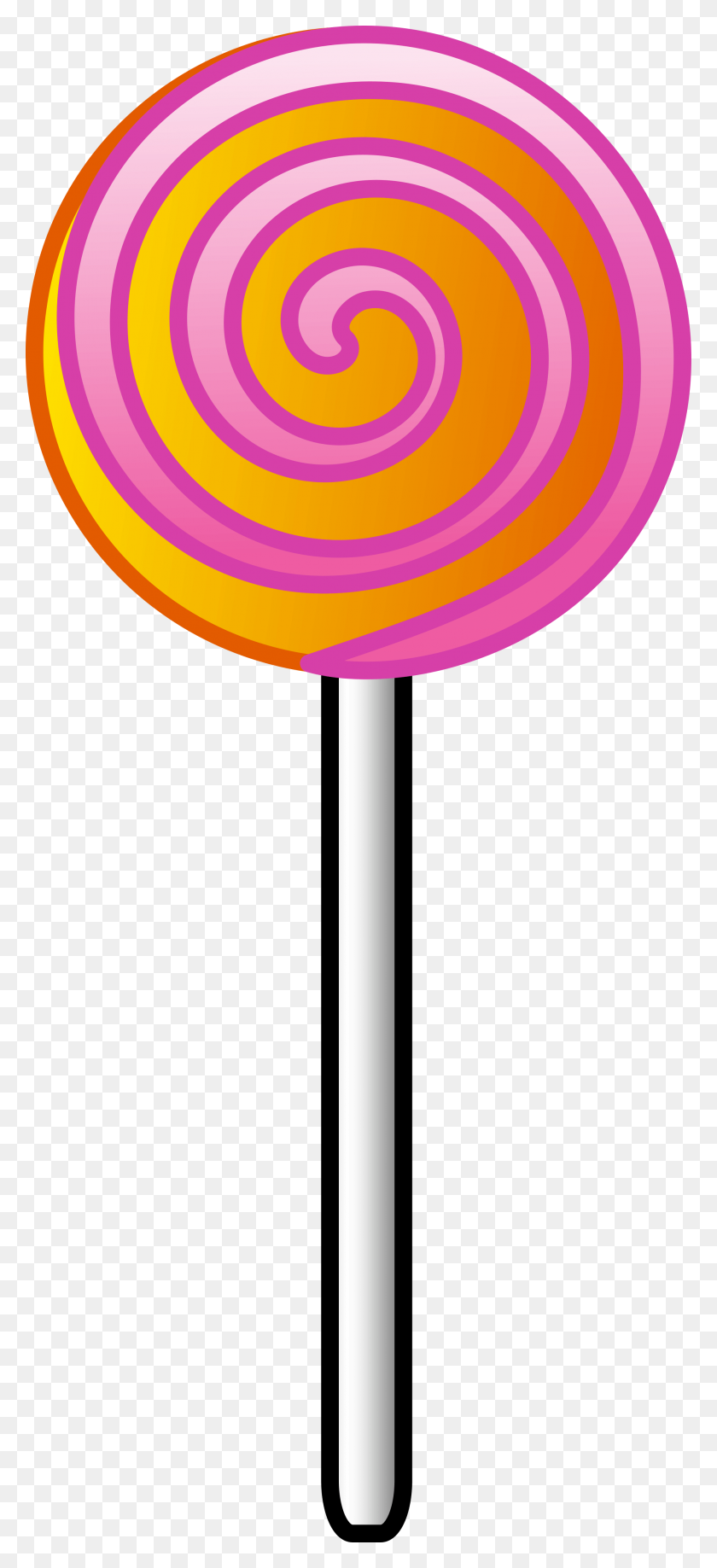2000x4558 Lollipop Candy Cliparts - Free Candy Clipart