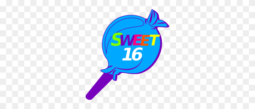 276x300 Lollipop Clip Art - Sweet 16 Clipart Free