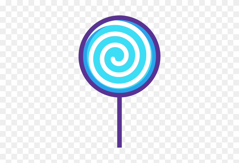 512x512 Lollipop Clipart Blue Lollipop - Lollipop Clipart Free