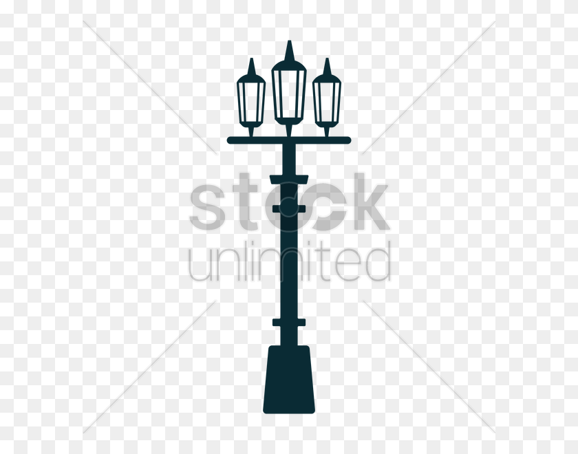 600x600 London Street Lamp Vector Image - Street Lamp Clipart