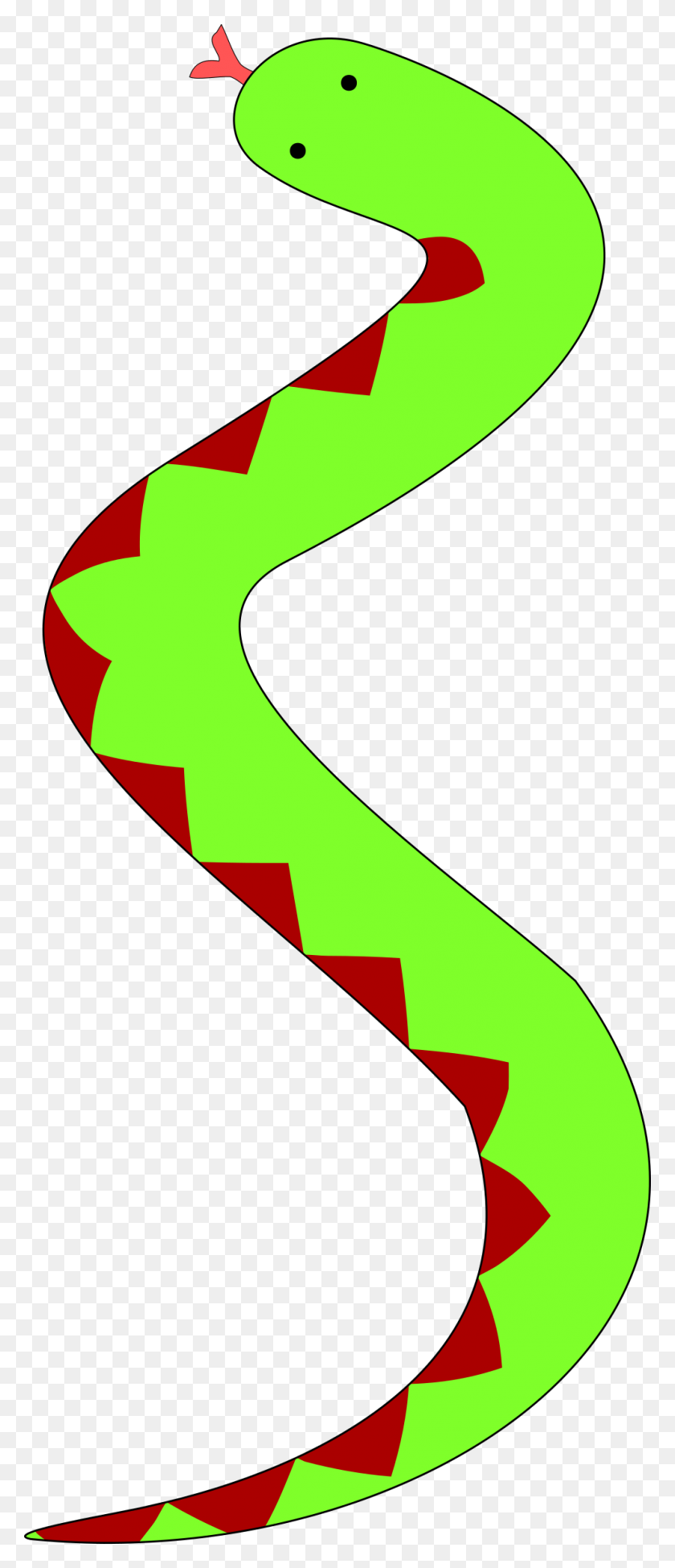 991x2400 Long Cartoon Snake Clipart - Snake Cartoon PNG