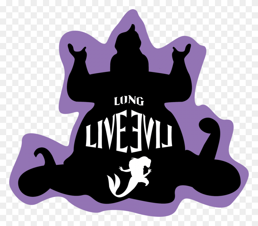 960x832 Long Live Evil - Ursula PNG