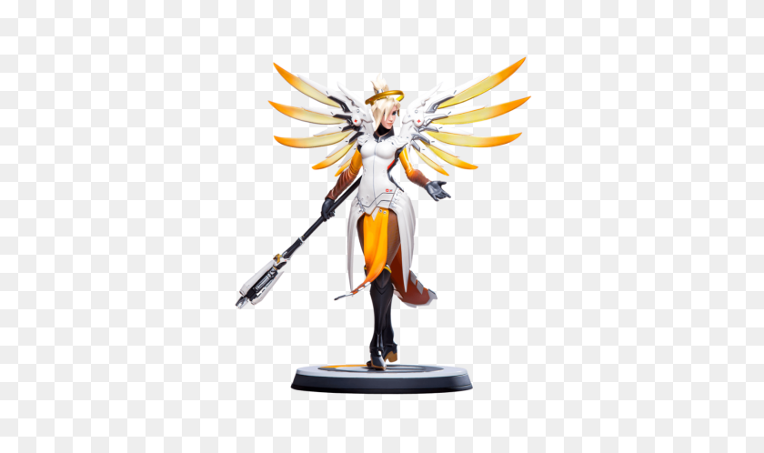 1600x900 Look At This Mercy Statue Kotaku Uk - Overwatch Mercy PNG