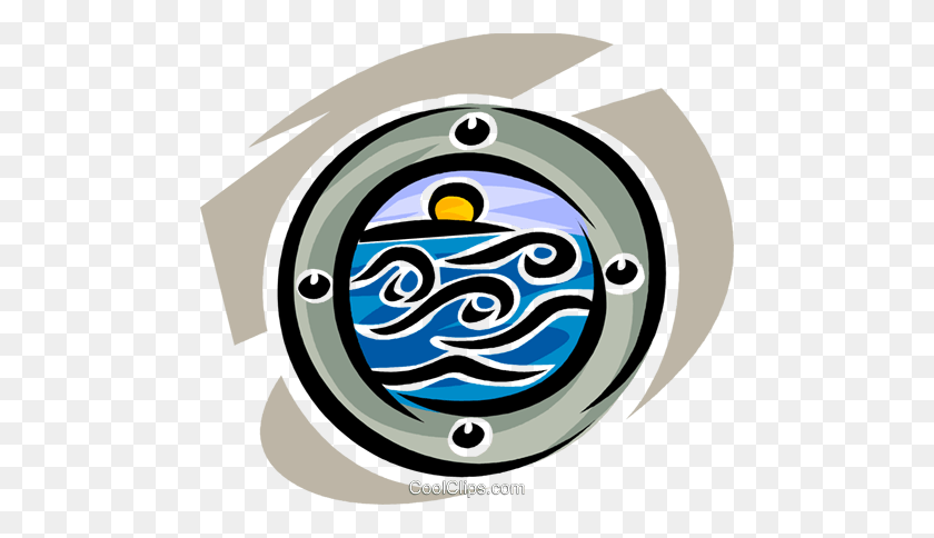 480x424 Looking - Porthole Clipart