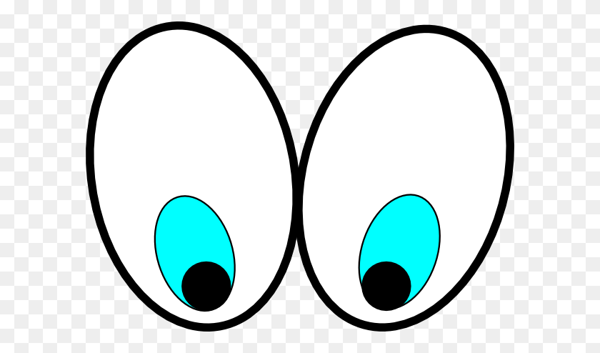 600x434 Looking Eyes Clip Art - Eyes Looking Up Clipart
