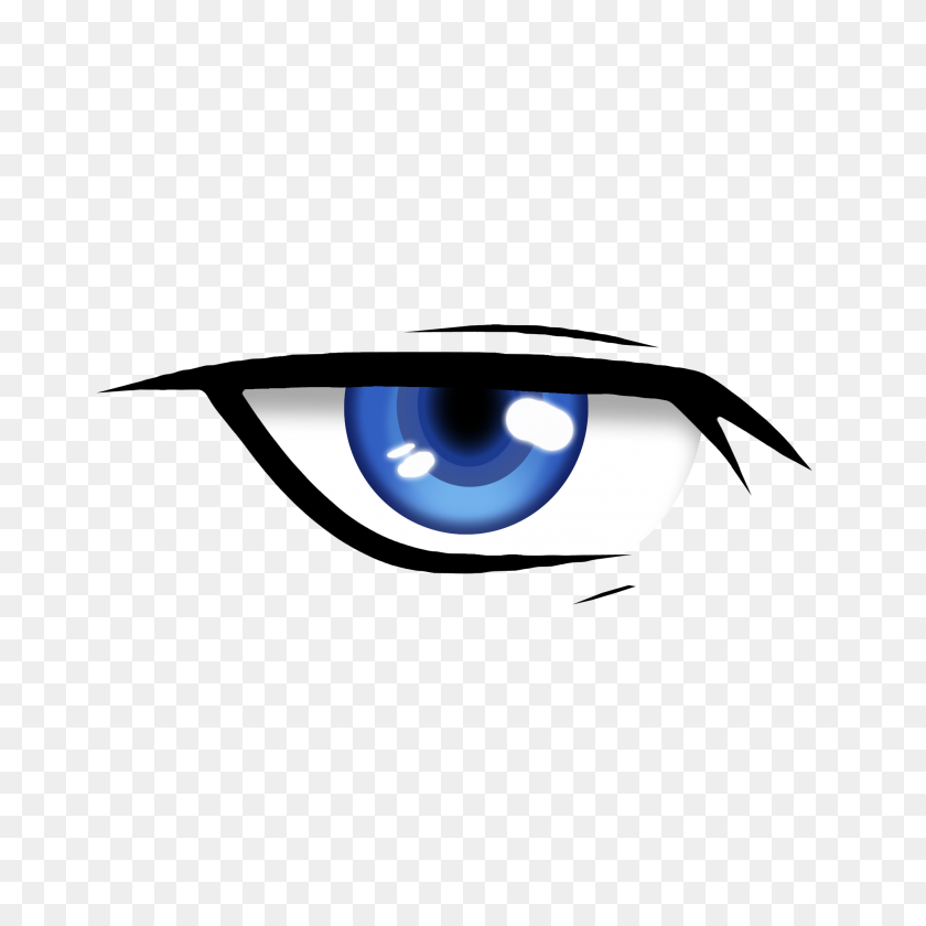 Bright Anime Eyes - Cartoon Eye PNG - FlyClipart