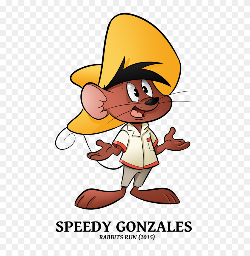 507x800 Looney Of Spring - Speedy Gonzales Clip Art