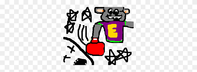300x250 Loosing To Chuck E Cheese In Super Punch Out Drawing - Chuck E Cheese Clipart