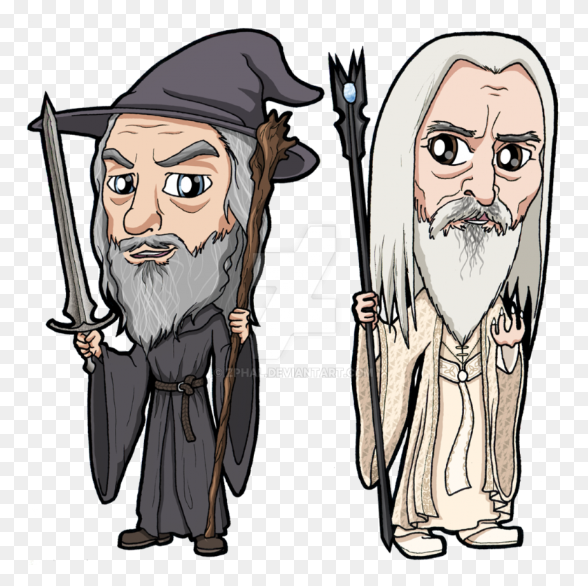 1024x1021 Lord Of The Rings Clipart Gandalf - Hobbit Clipart
