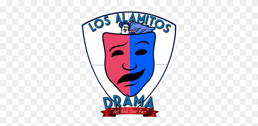 322x349 Los Alamitos Drama - Drama Club Clipart
