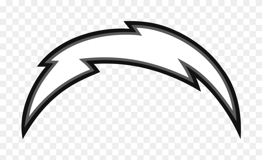 2400x1400 Los Angeles Chargers Logo Png Transparent Vector - White Powder PNG