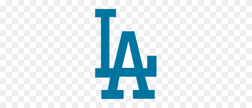 205x300 Los Angeles Dodgers Logo Vector - Dodgers Logo Png