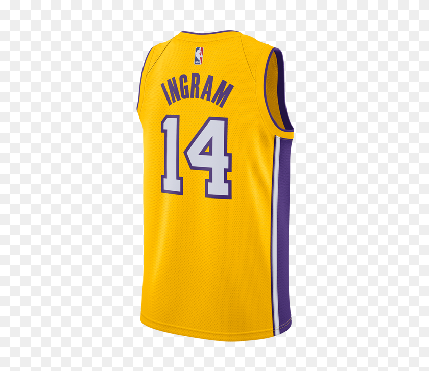 500x667 Los Angeles Lakers Brandon Ingram Icon Swingman Jersey - Jersey PNG