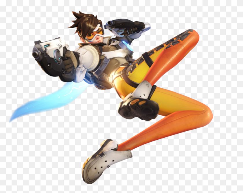 1013x788 Lost In Time - Overwatch Tracer PNG