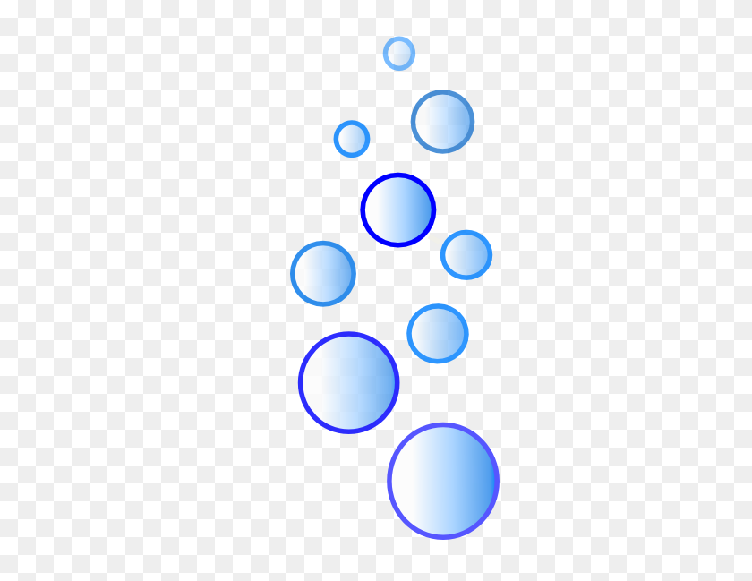 330x589 Lots Of Blue Bubbles Ok Clip Art - Soap Bubbles Clip Art