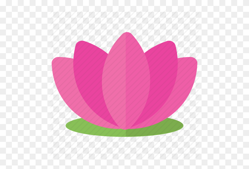 512x512 Цветок Лотоса, Логотип Лотоса, Фиолетовый Лотос, Спа-Цветок, Значок Кувшинки - Водяная Лилия Png