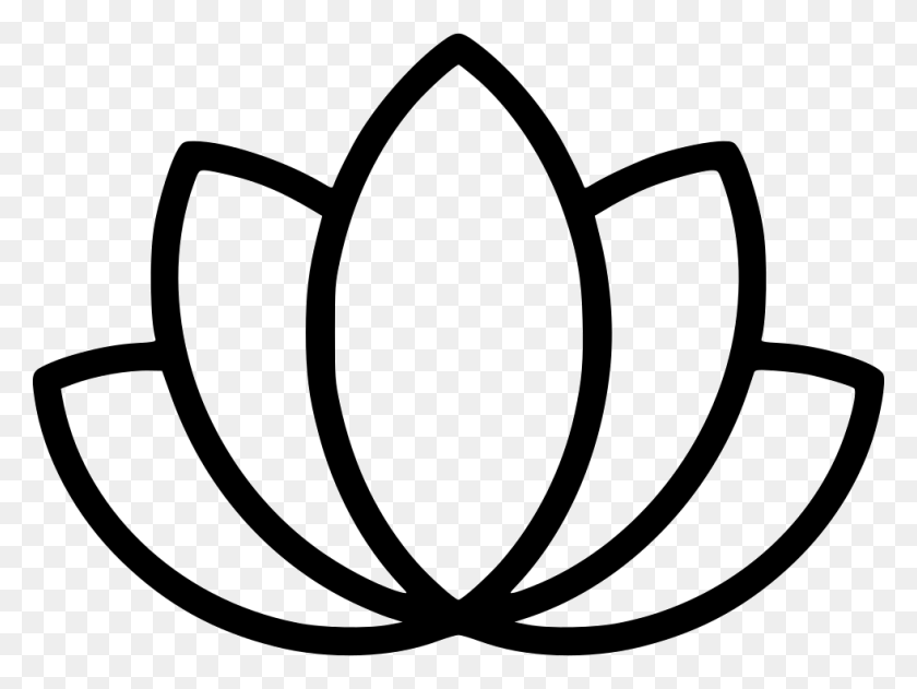 980x718 Lotus Flower Yoga Meditation Lily Png Icon Descargar Gratis - Meditación Png
