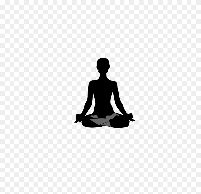 530x750 Lotus Position Buddhism Yoga Drawing Posture - Posture Clipart