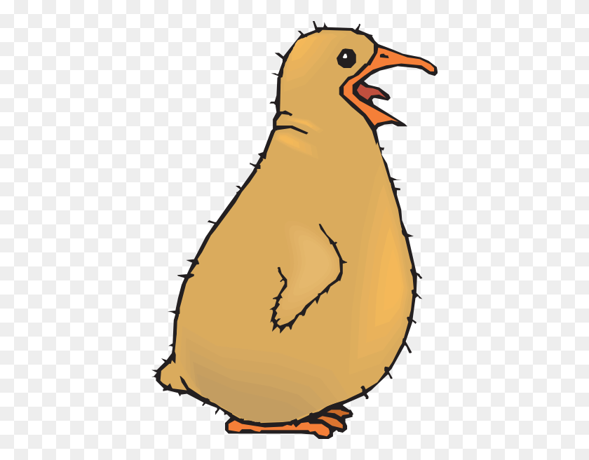 408x596 Loud Cliparts Baby - Baby Chick Clipart