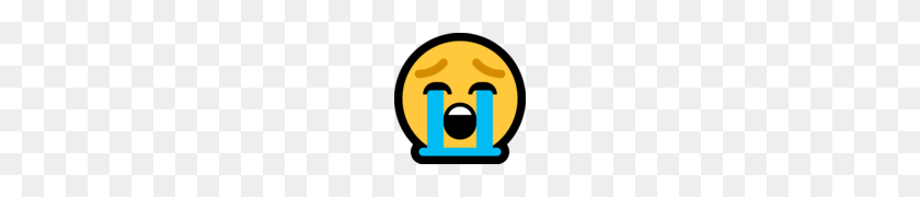 120x120 Loudly Crying Face Emoji - Laugh Cry Emoji PNG