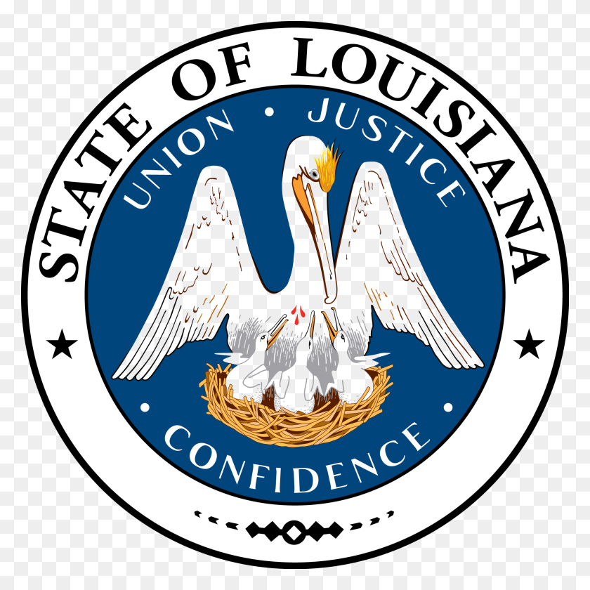 2055x2055 Gobernador De Luisiana - Río Mississippi Clipart