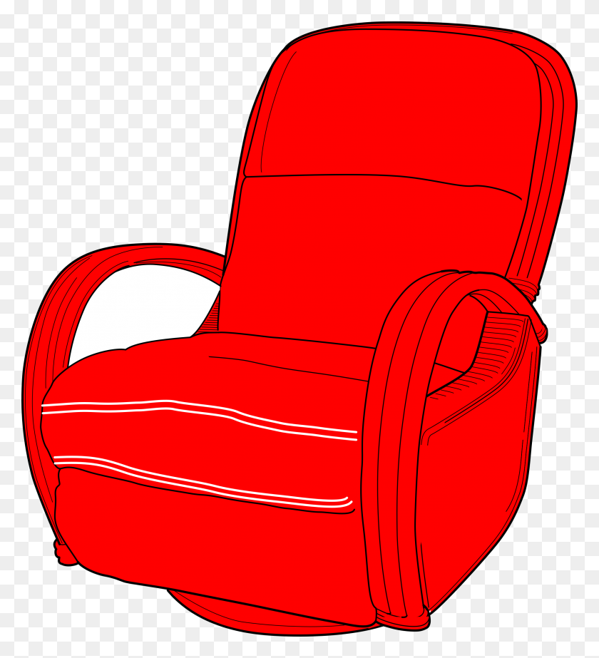 2169x2400 Lounge Chair Red Icons Png - Lawn Chair PNG