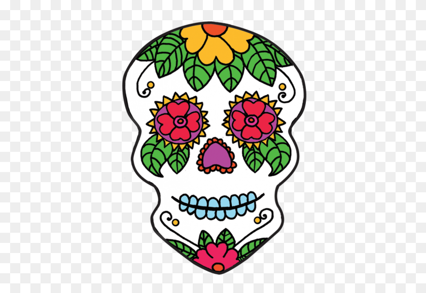 1160x772 Милый Дизайн День Мексики День Мексики Мертвых Сахарных Черепа Калавера - Сахарный Череп Клипарт