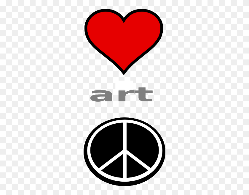 Love Art Peace Clip Art - Peace And Love Clipart.