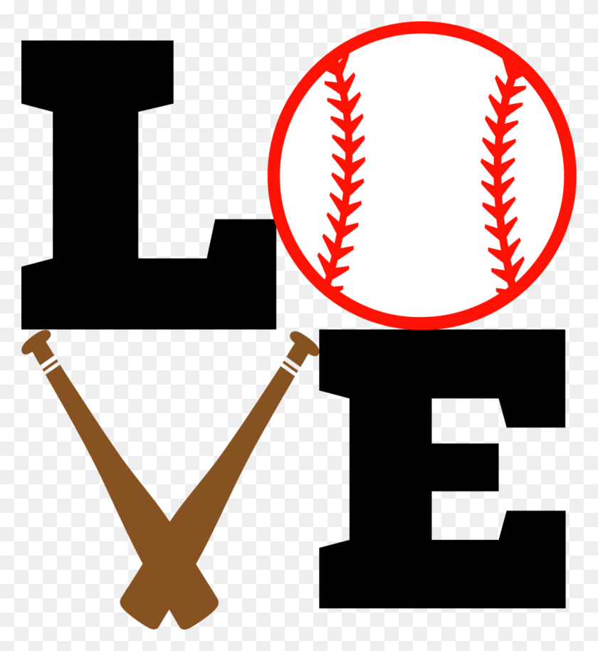 1095x1200 Love Baseball Bat And Ball Albb Blanks - Baseball Bat And Glove Clipart