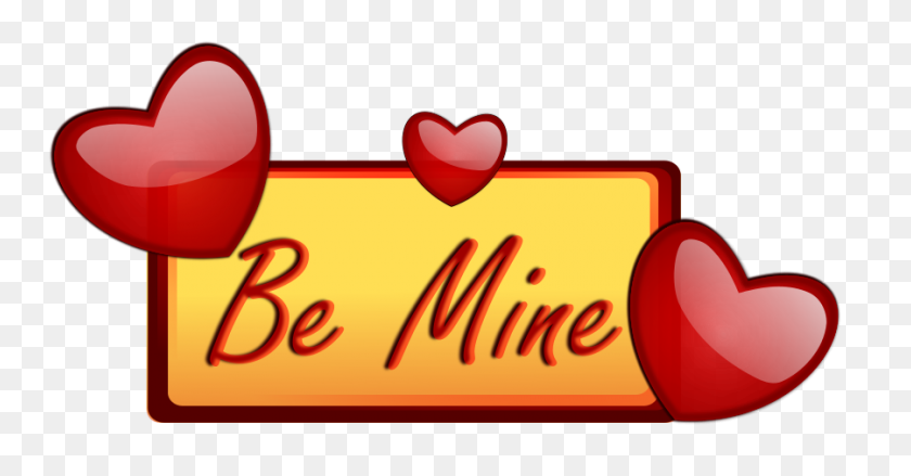 900x438 Love Be Mine Clipart, Vector Clip Art Online, Royalty Free Design - Happy Valentines Day Clipart