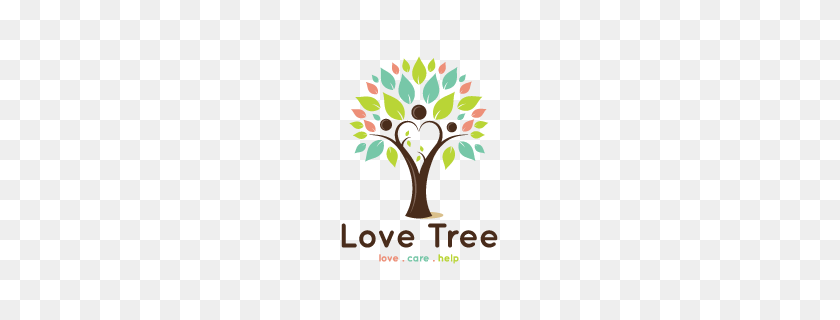 325x260 Любовь Уход Помощь Дизайн Логотипа Дерево - Логотип Дерево Png