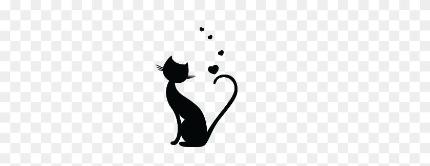 265x265 Наклейки На Стены Love Cats Beauty Gatos, Dibujos - Nyan Cat Clipart
