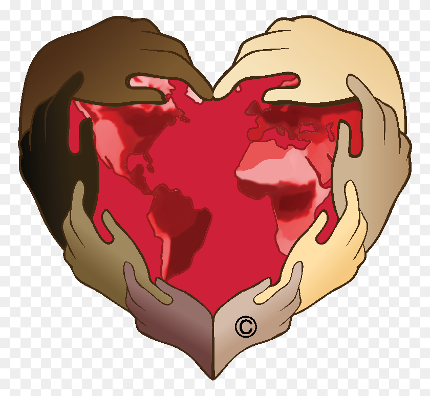 770x714 Love Changing The World, Inc - Love One Another Clipart