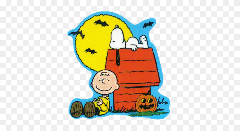 385x400 Love Charlie Brown And Snoopy Peanuts Snoopy - Snoopy Halloween Clip Art