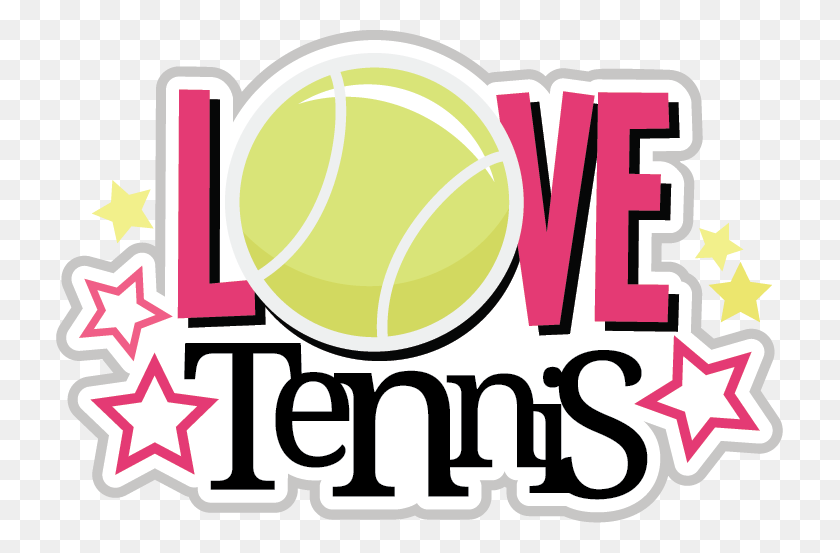 727x493 Love Clipart Tennis - Tennis Racket Clipart