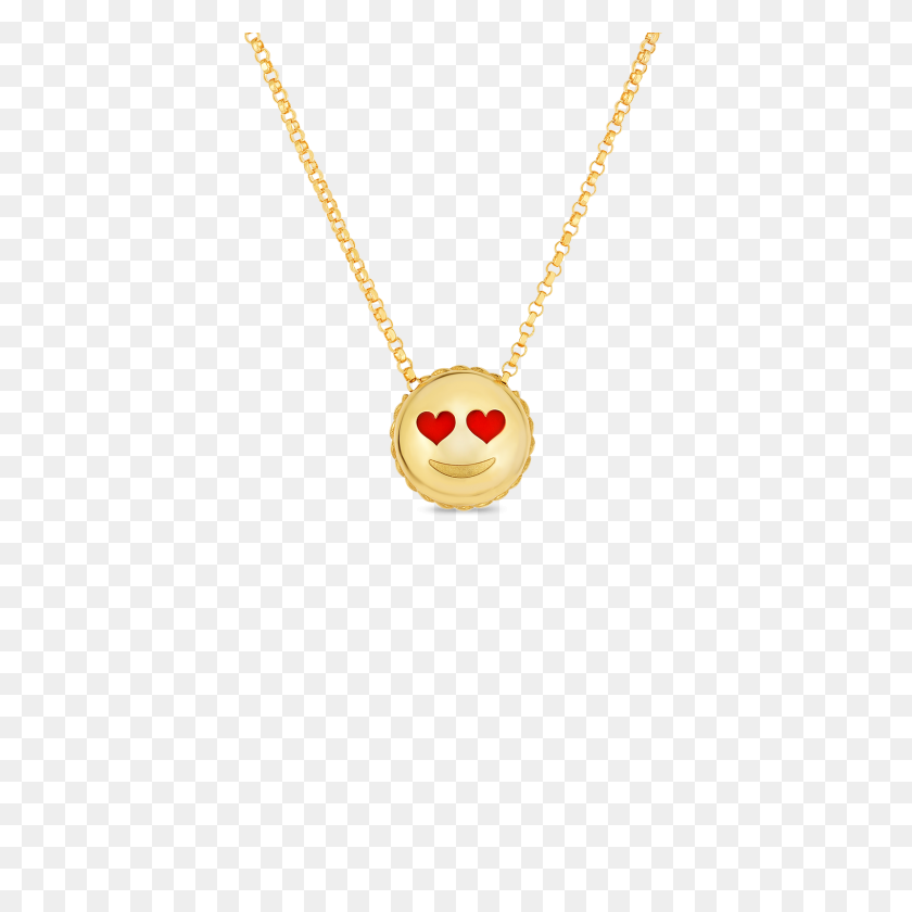 1600x1600 Love Emoji Pendant Roberto Coin - Pendant PNG