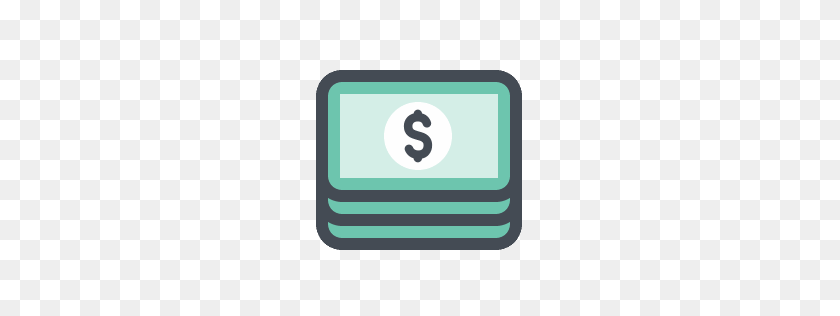 256x256 Love For Money Icon - Money Stack PNG