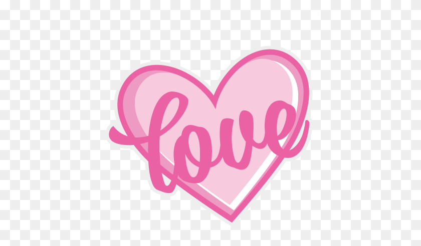 432x432 Love Heart Scrapbook Cute Clipart - Cute Heart PNG