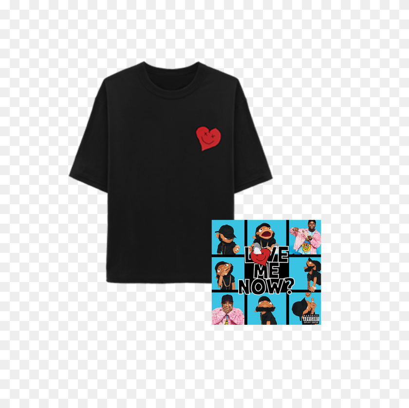 1000x1000 Love Me Now Black T Shirt + Digital Album Tory Lanez Official Store - Meek Mill PNG