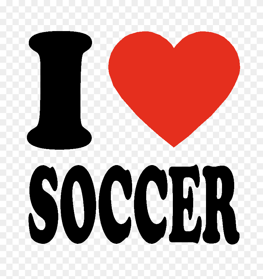 694x829 Love Soccer Cliparts - Soccer Heart Clipart