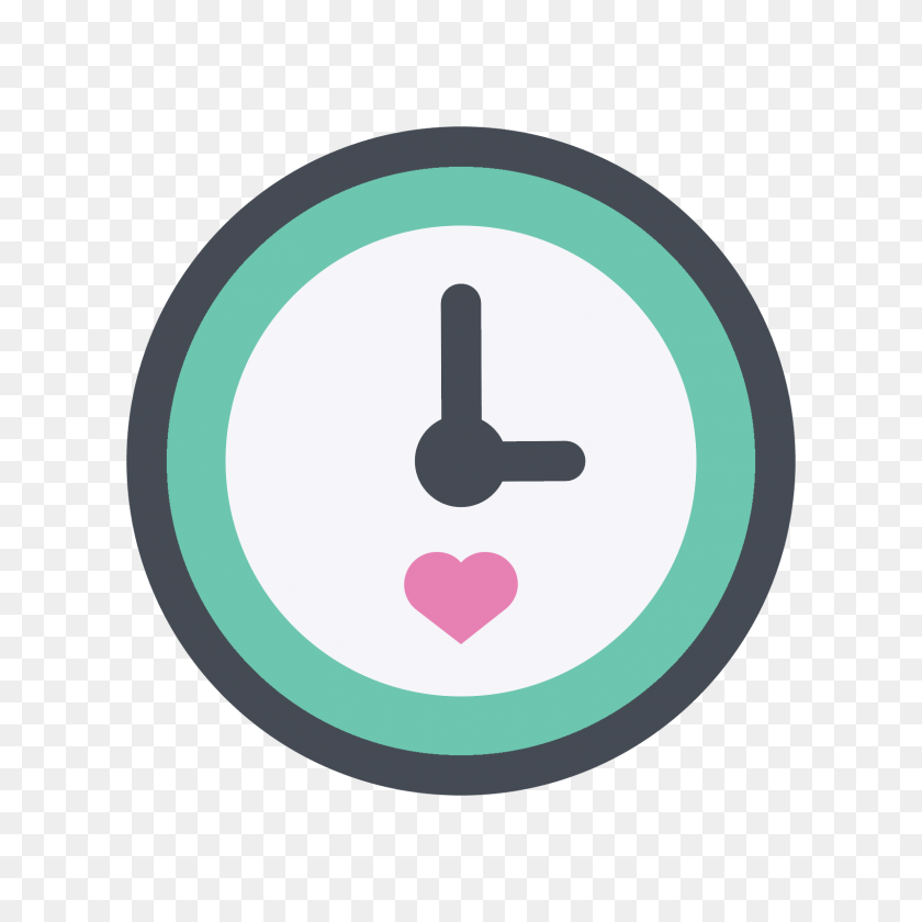 1600x1600 Love Time Icon - Time Icon PNG