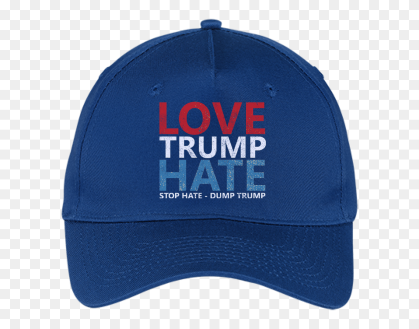 600x600 Love Trump Hate Stop Hate - Trump Hat PNG