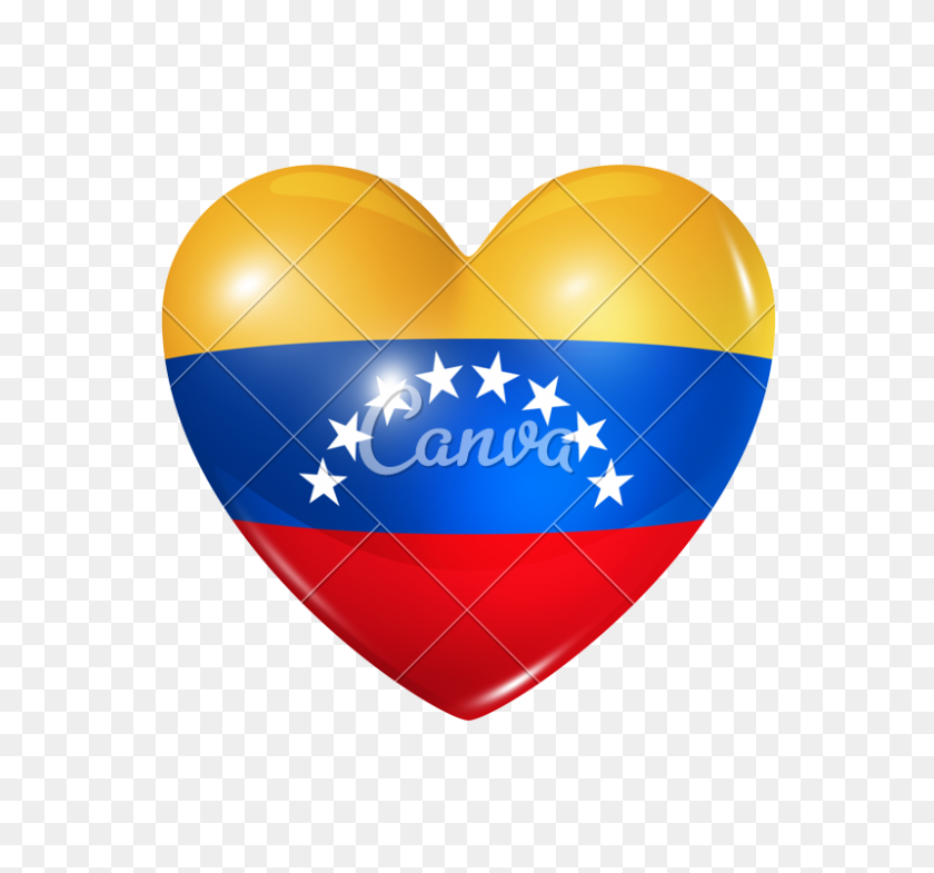 800x744 Любовь Венесуэла, Значок Сердечного Флага - Флаг Венесуэлы Png