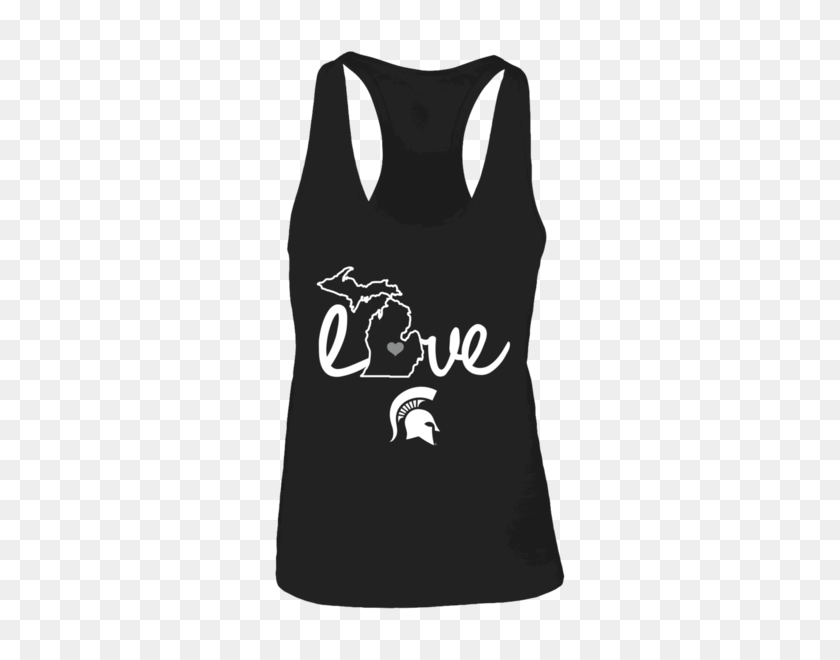 600x600 Love With State Outline Michigan State Spartans Shirt Noble Ants - Michigan Outline PNG