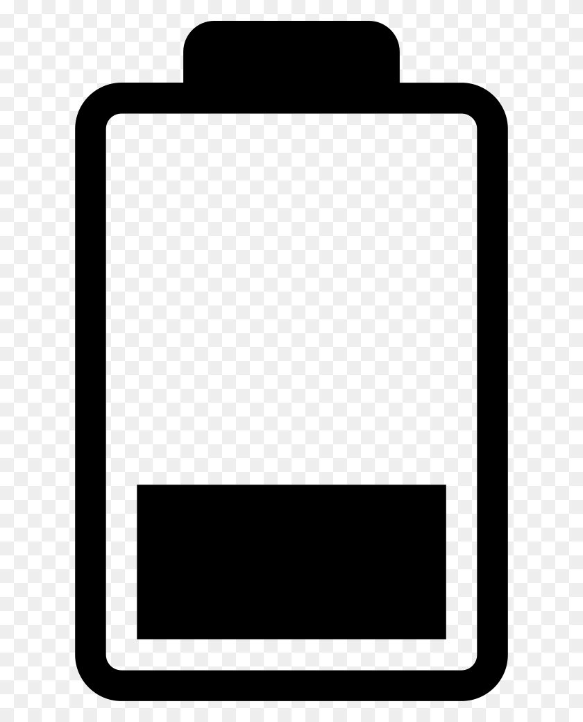 624x980 Low Battery Status Png Icon Free Download - Low Battery PNG