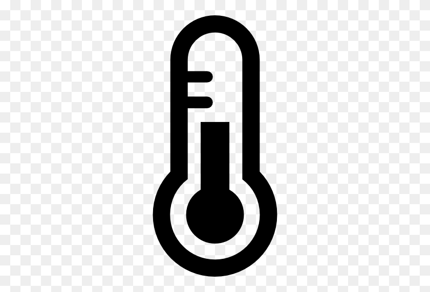 512x512 Низкотемпературный Термометр - Значок Температуры Png