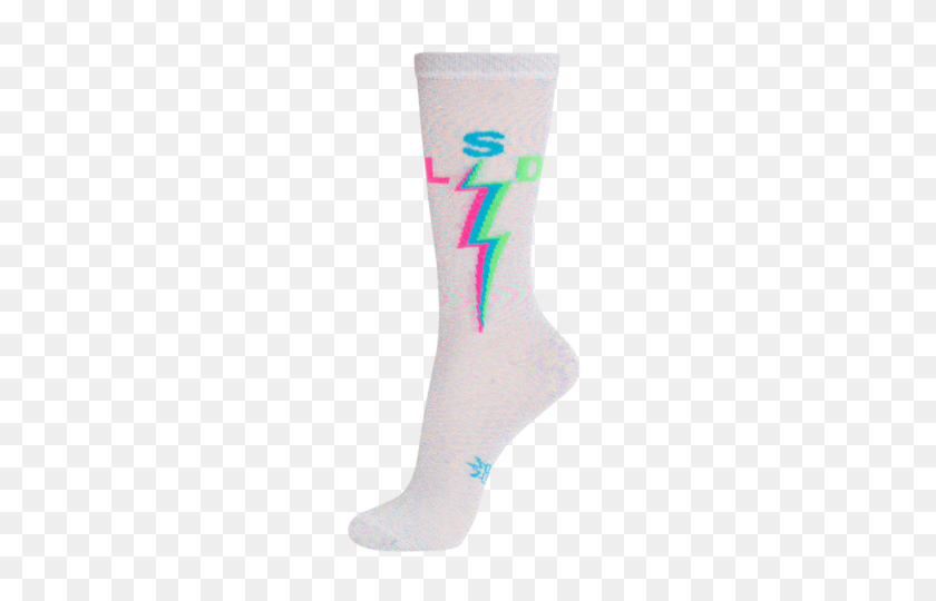 480x480 Lsd Sparkle Sheer Crew Socks С Дизайном Молнии The Bullish Store - Блестящий Эффект Png