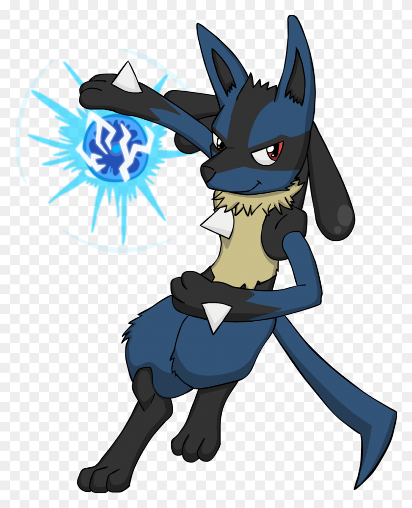 1024x1282 Lucario Clipart Group With Items - Lucario PNG